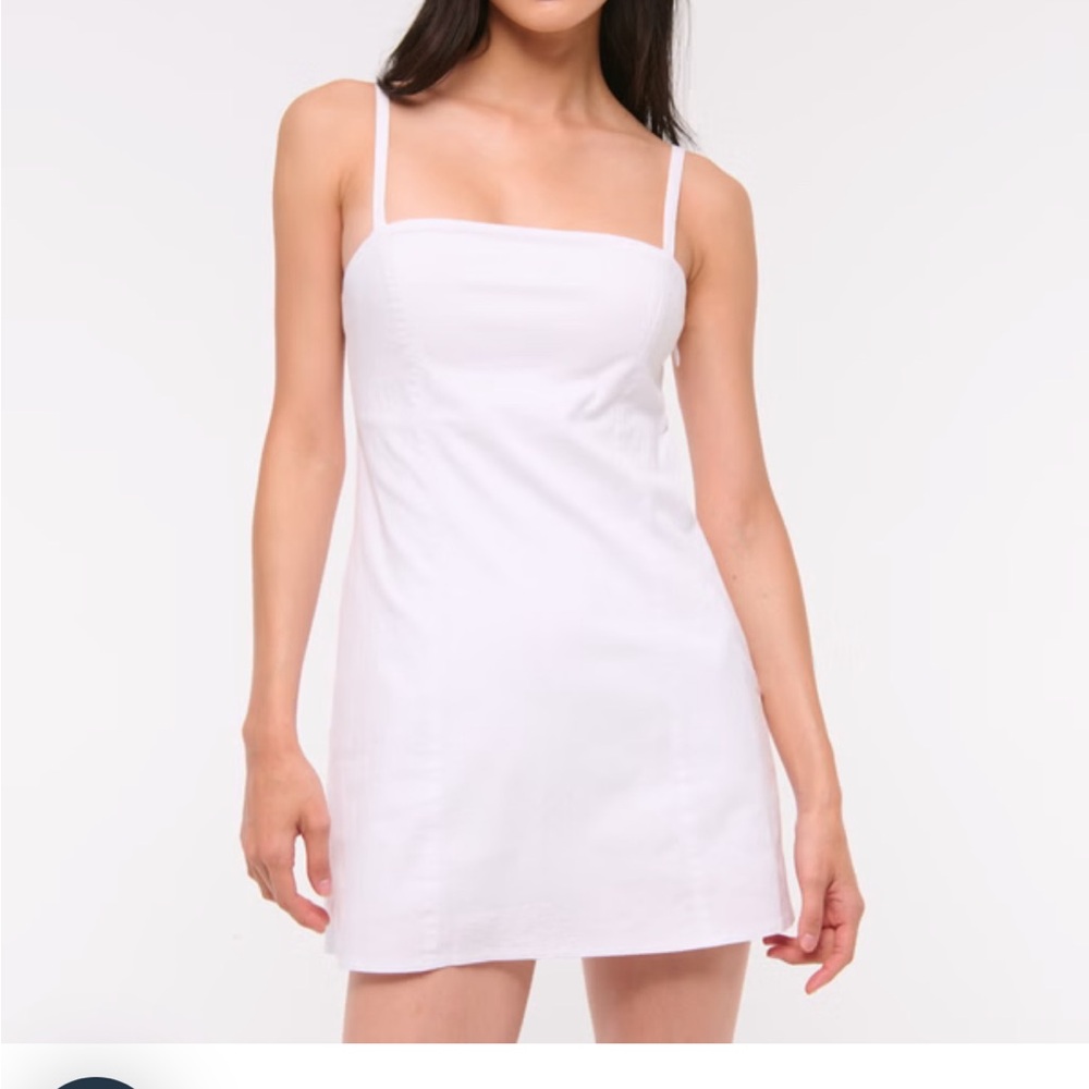 SOLD Abercrombie & Fitch Bra Free Everyday Skort Dress White Medium